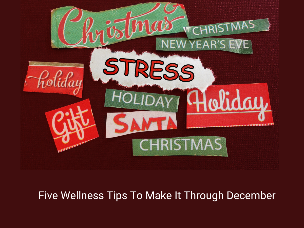 christmas stress - Wellness Leadership Image of Stress During Holidays