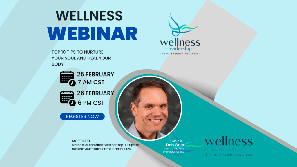 top ten tips thumbnail - Wellness Leadership Top 10 Tips for Body and Soul Webinar